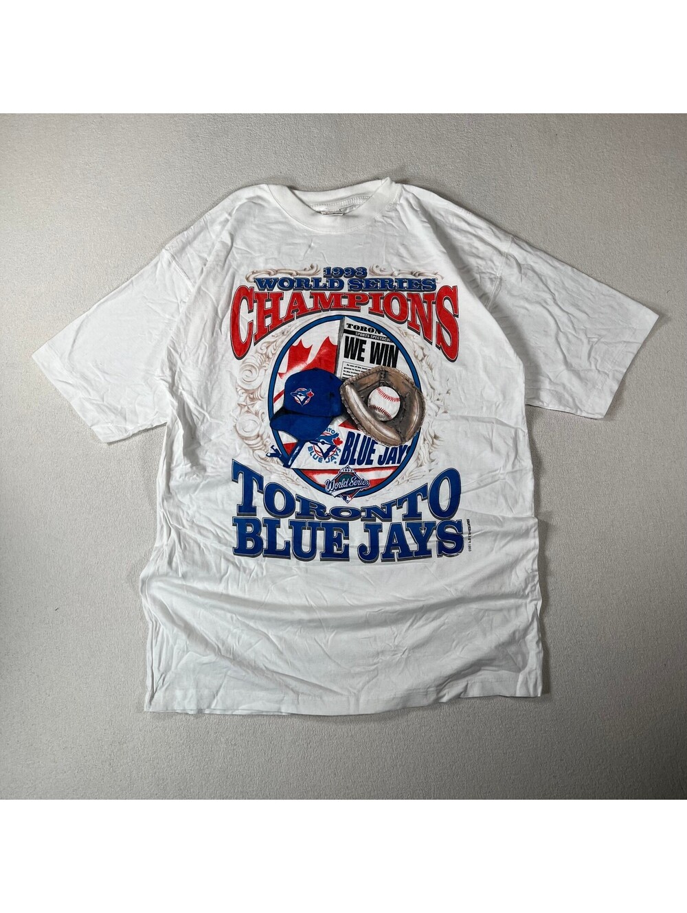 1993 Toronto Blue Jays World Series Champions Vintage TShirt